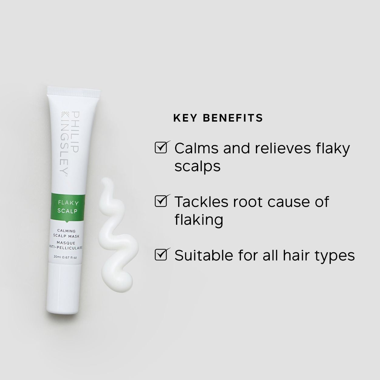 Best Flaky Scalp Exfoliating Mask for Dry Scalp Treatment - Soothes Itching & Dandruff | At-Home Spa & Scalp Care Routine