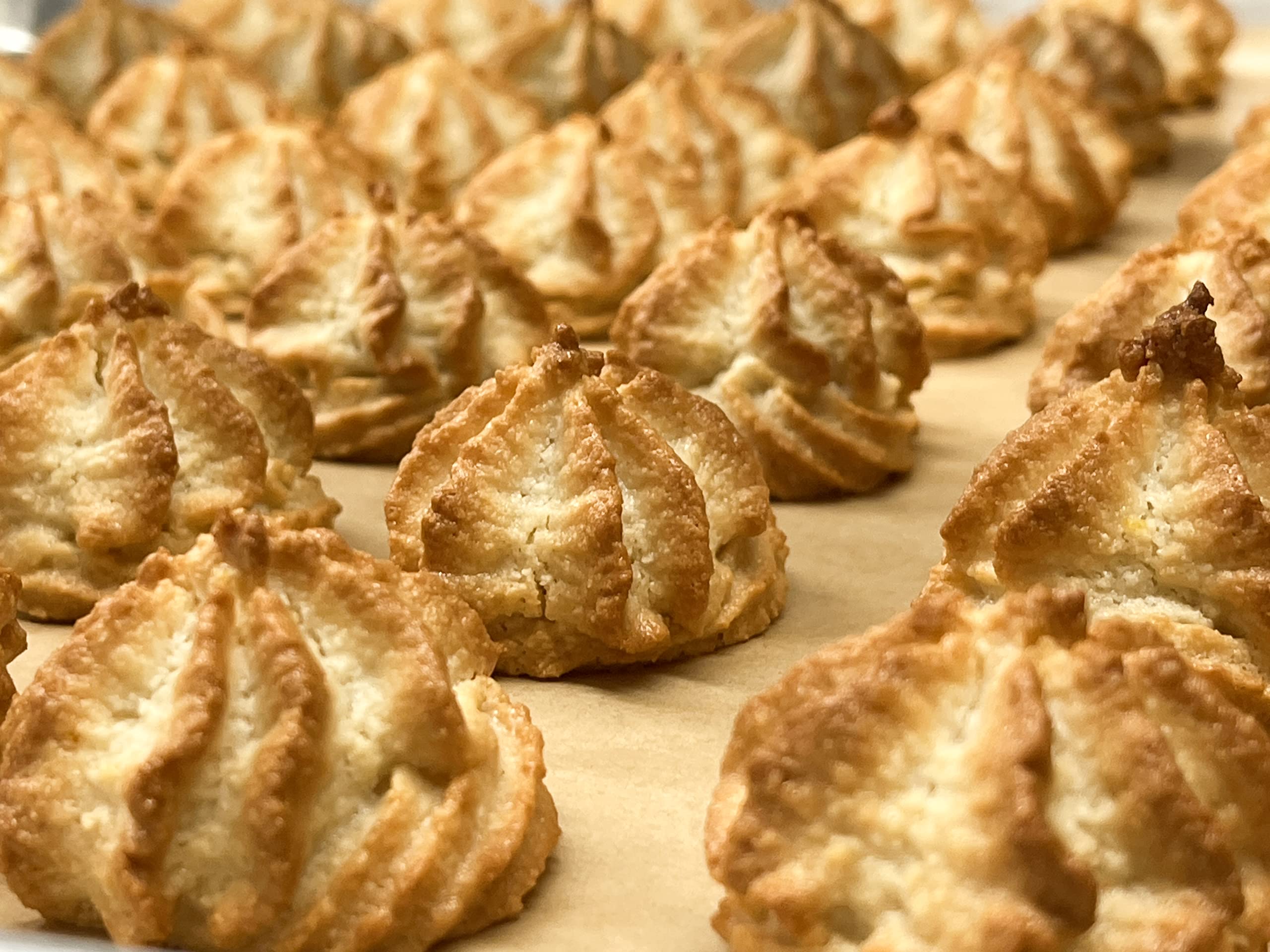 Gluten-Free Italian Almond Cookies with Almond Paste & Real Orange Puree - 4 Pack (6oz Each) | Soft, Delicious & Authentic | Perfect for Gifts, Tea Time & Dessert