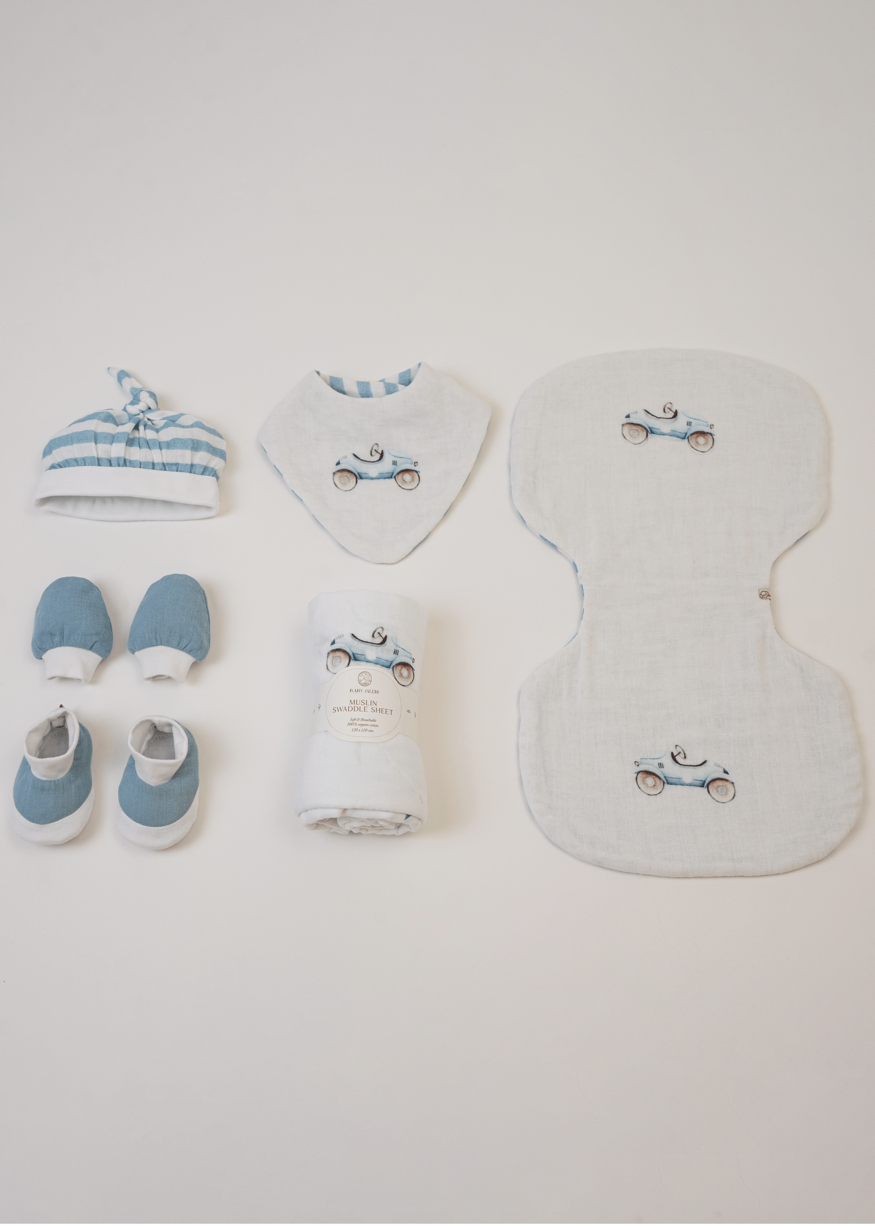 Roadster Welcome Baby Box - Newborn Gift Set for Boys & Girls | Baby Shower Present, Hospital Delivery, First Birthday - Perfect for New Parents & Infants
