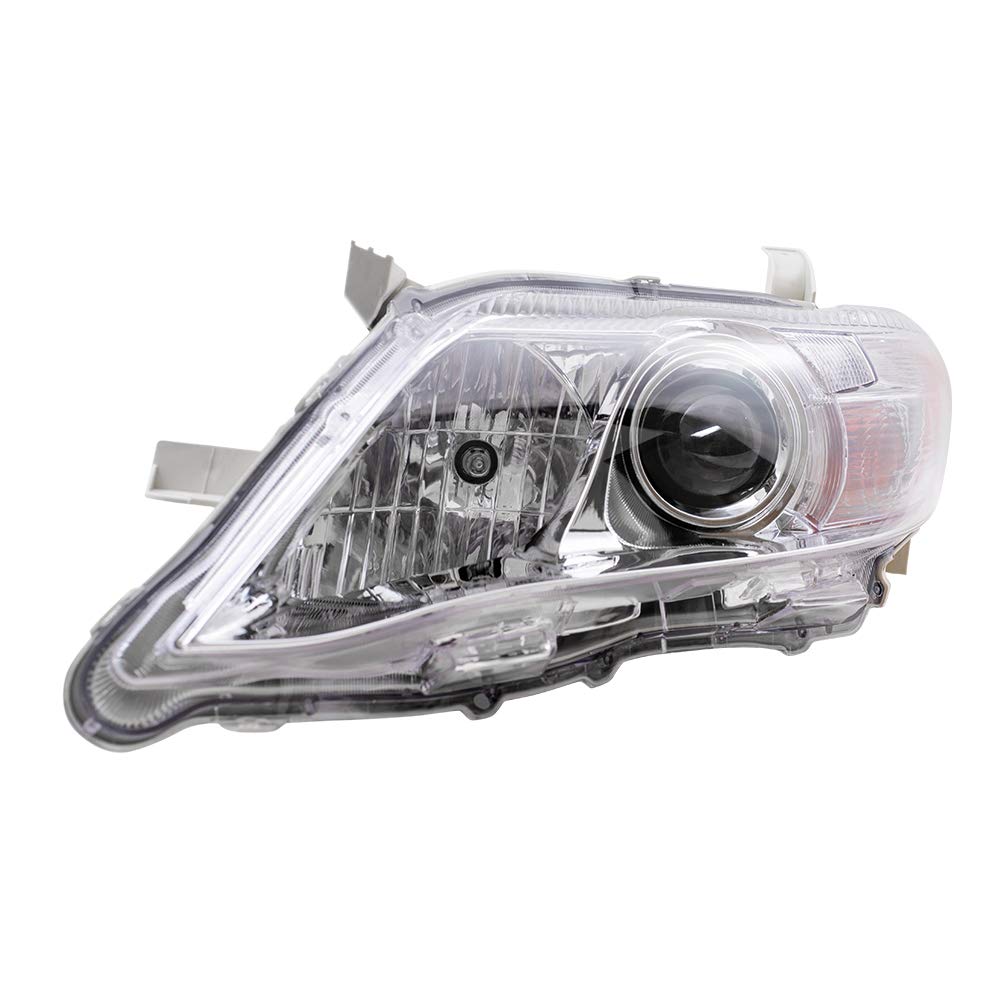 Toyota Camry 2010-2011 Headlight Assembly Replacement - Clear Lens 81150-06500 | Left/Right Driver Side Headlamp for Improved Night Visibility & Safety