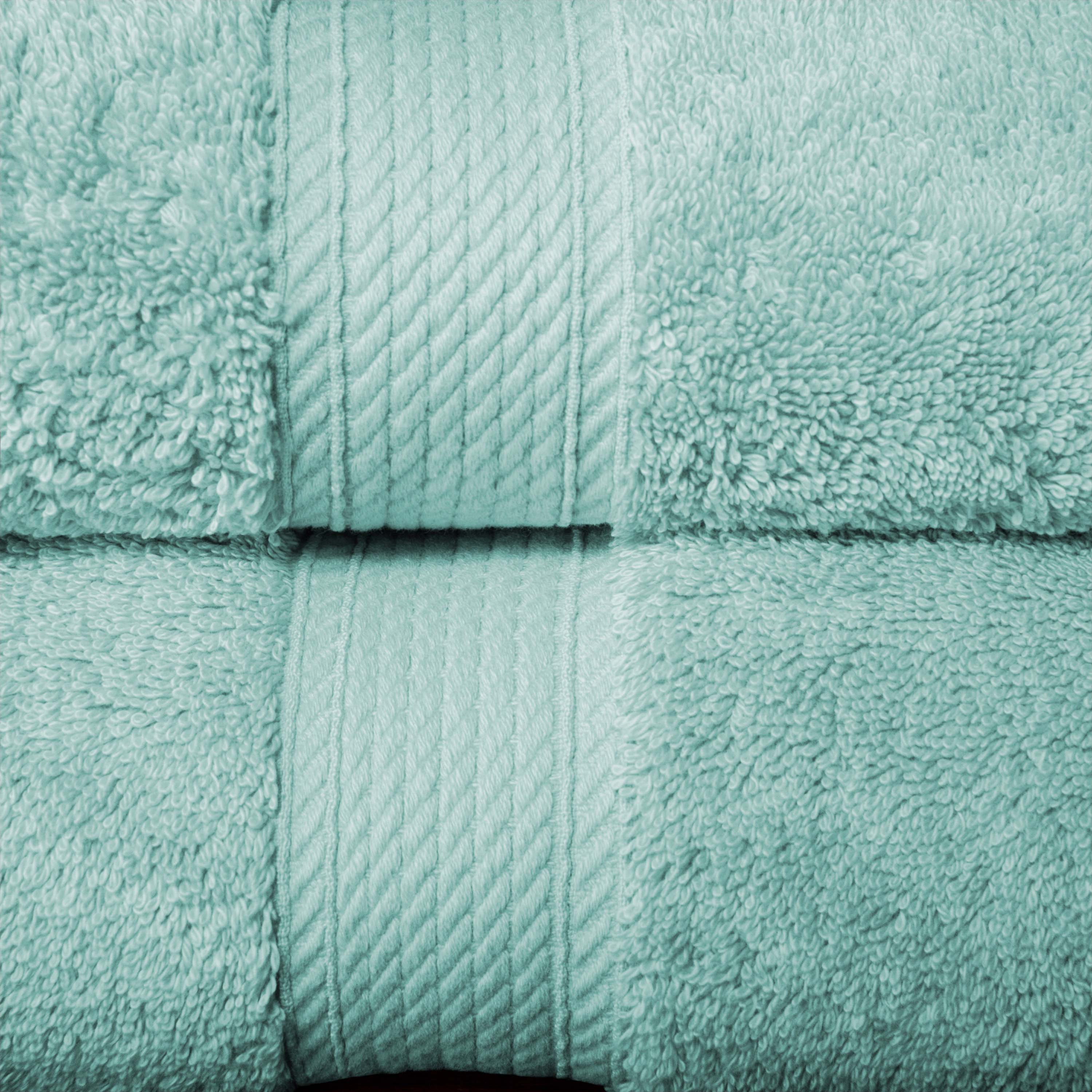 Premium Egyptian Cotton Plush Heavyweight Towel Set - 10 Piece Ultra Absorbent Luxury Bath Towels for Spa, Hotel & Home Use