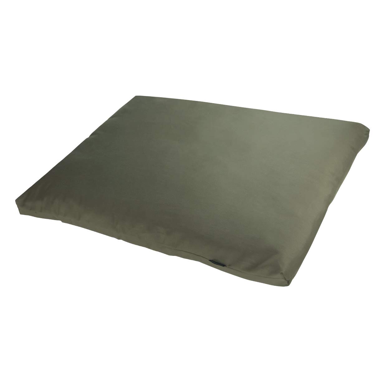 Hugger Mugger Zabuton Meditation Cushion with Harness - Olive Green for Yoga, Zen Practice & Home Relaxation