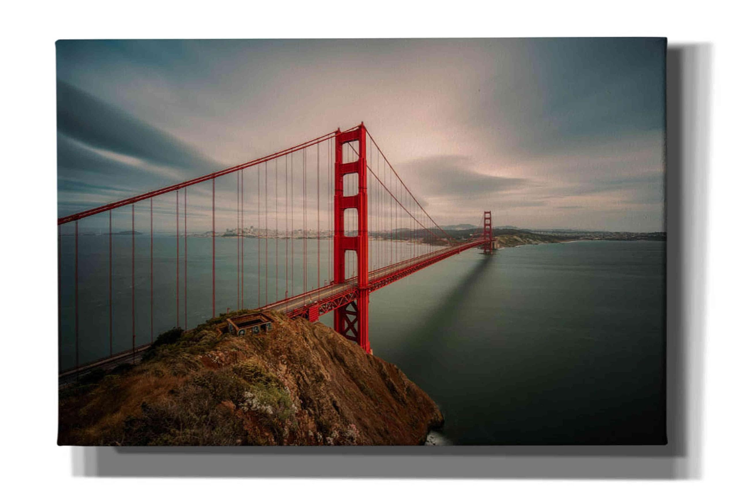 Epic Graffiti 'Batteries Spencer' by Bruce Getty - Premium Giclee Canvas Wall Art Print 18x12 Inches - Perfect for Living Room, Bedroom & Office Decor