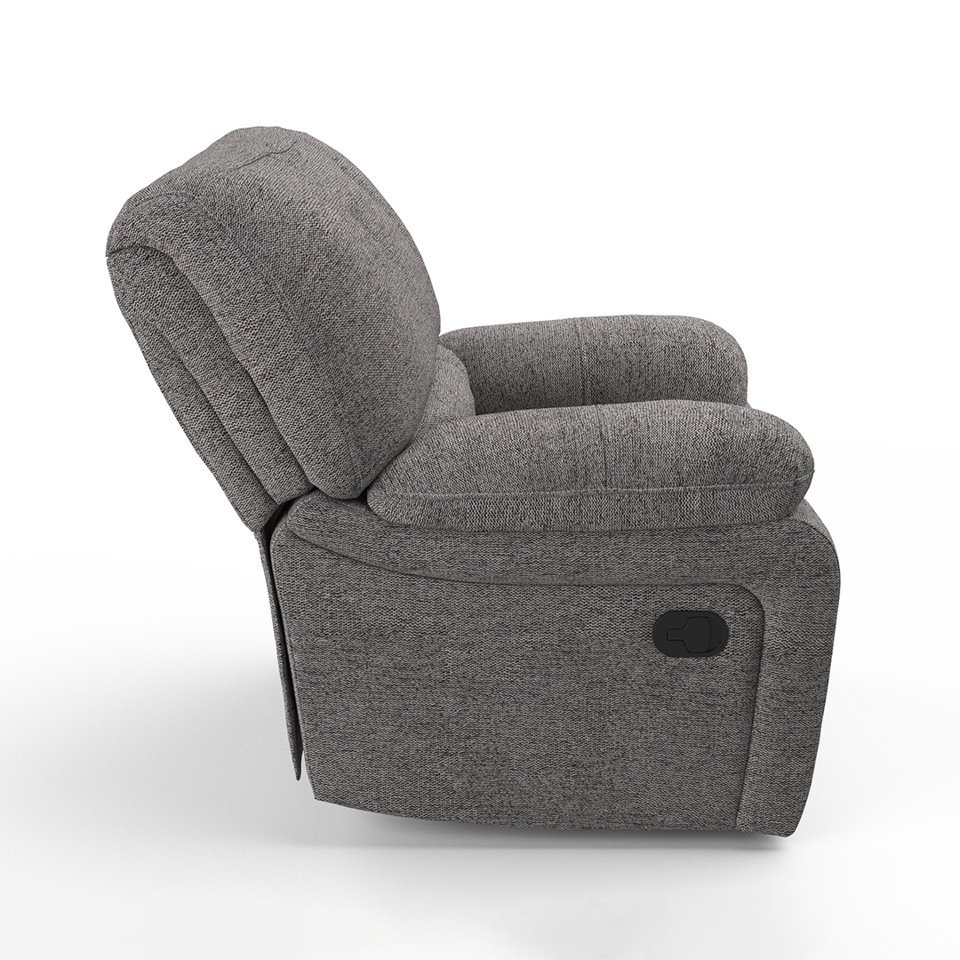 Kayce Glider Recliner Chair - Comfortable Rocking Recliner with Smooth Gliding Motion for Nursery, Living Room & Bedroom - Perfect for Nursing, Relaxing and Reading