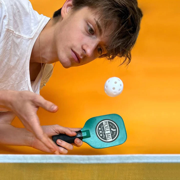Premium Desktop Pickleball Set - Portable Indoor/Outdoor Game for Kids & Adults - Perfect for Office, Home, Backyard & Travel Fun