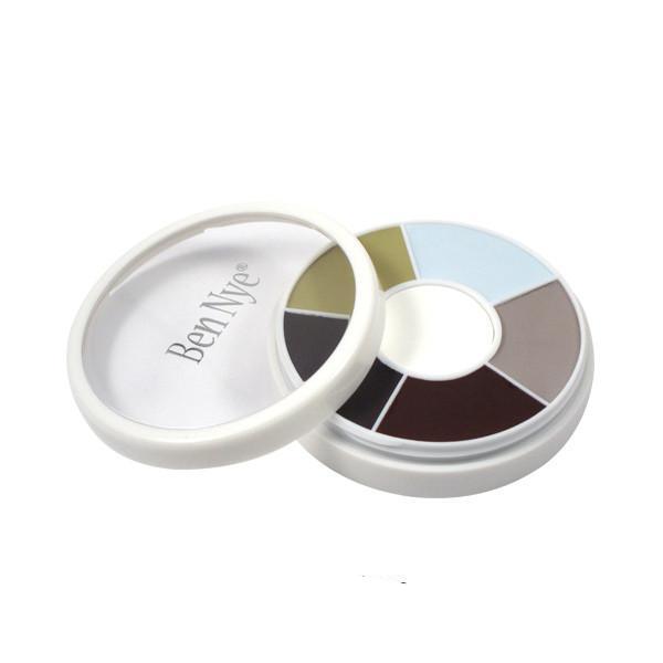 Ben Nye Professional FX Wheel - Special Effects Makeup Kit for Halloween, Cosplay & Theater | Professional Grade Cream Makeup Palette for SFX Artists