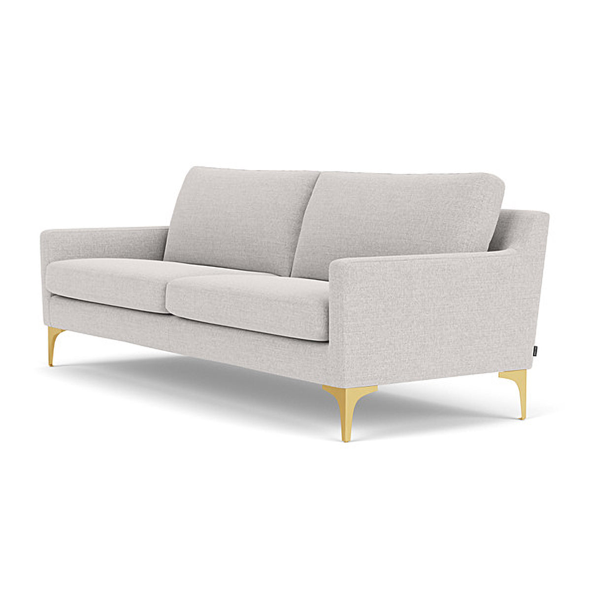 Astha Fabric 3-Seater Sofa - Modern Living Room Furniture for Small Spaces | Comfortable Couch for Apartments, Dorm Rooms & Cozy Homes