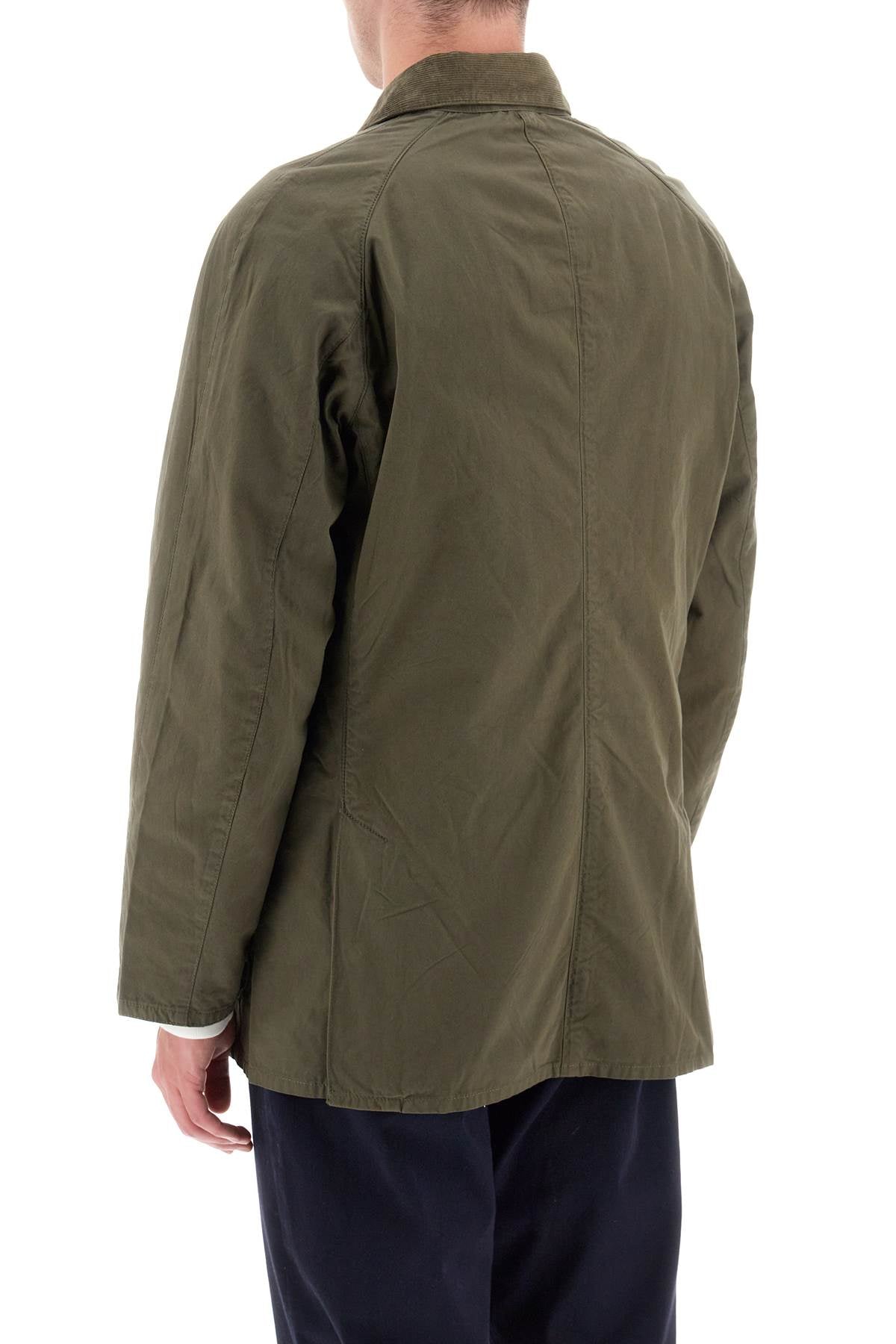 Barbour Ashby Casual Jacket for Men - Classic Waxed Cotton Outerwear for Outdoor Adventures & Urban Style