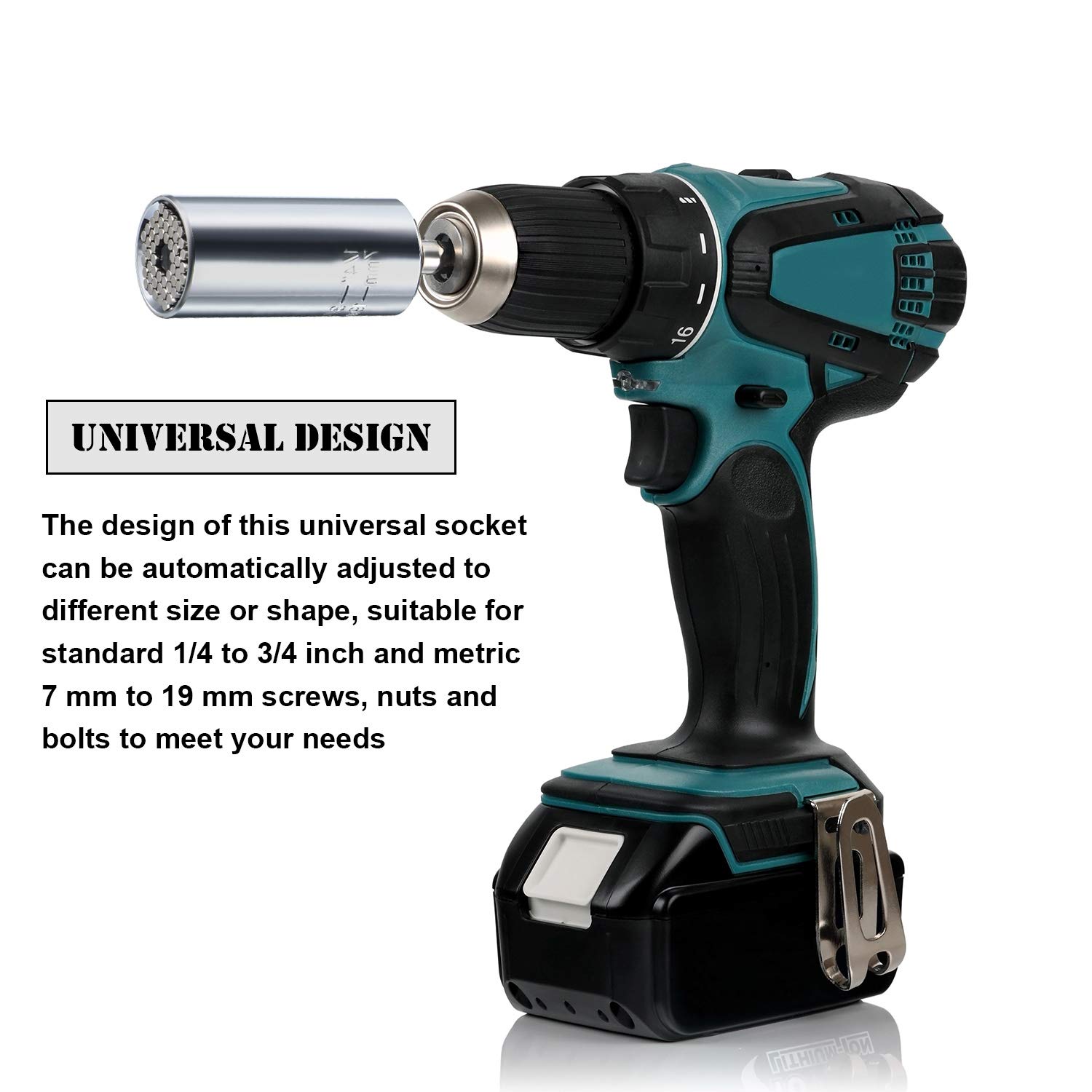 22-Piece Flexible Drill Bit Extension Set - Universal Soft Shaft Connectors for Screwdrivers & Sockets | Perfect for Tight Spaces & DIY Projects