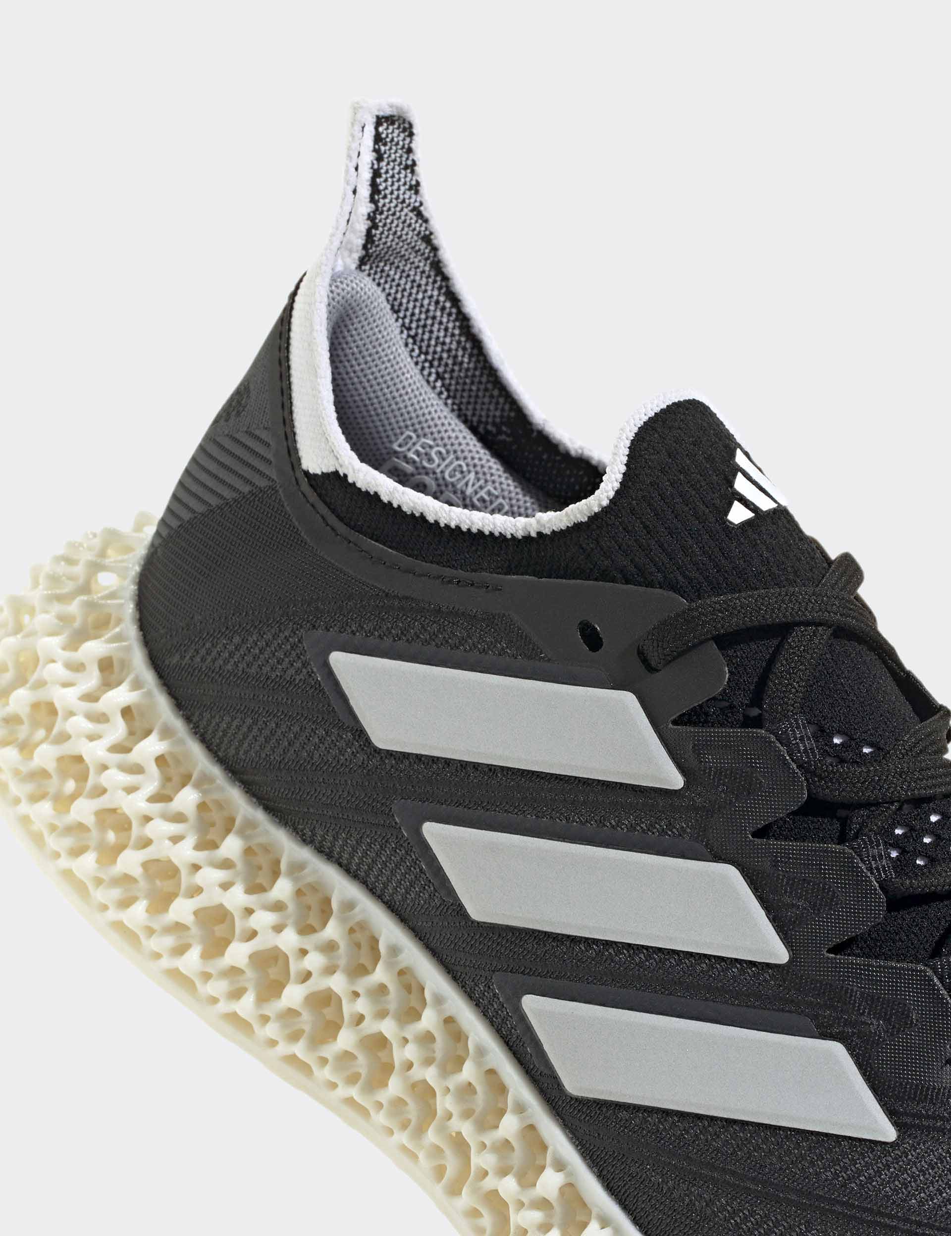 4DFWD 4 Running Shoes for Men & Women - Lightweight Breathable Mesh Sneakers with Cushioned Support - Core Black/Cloud White/Carbon - Perfect for Jogging, Gym Workouts & Daily Walking