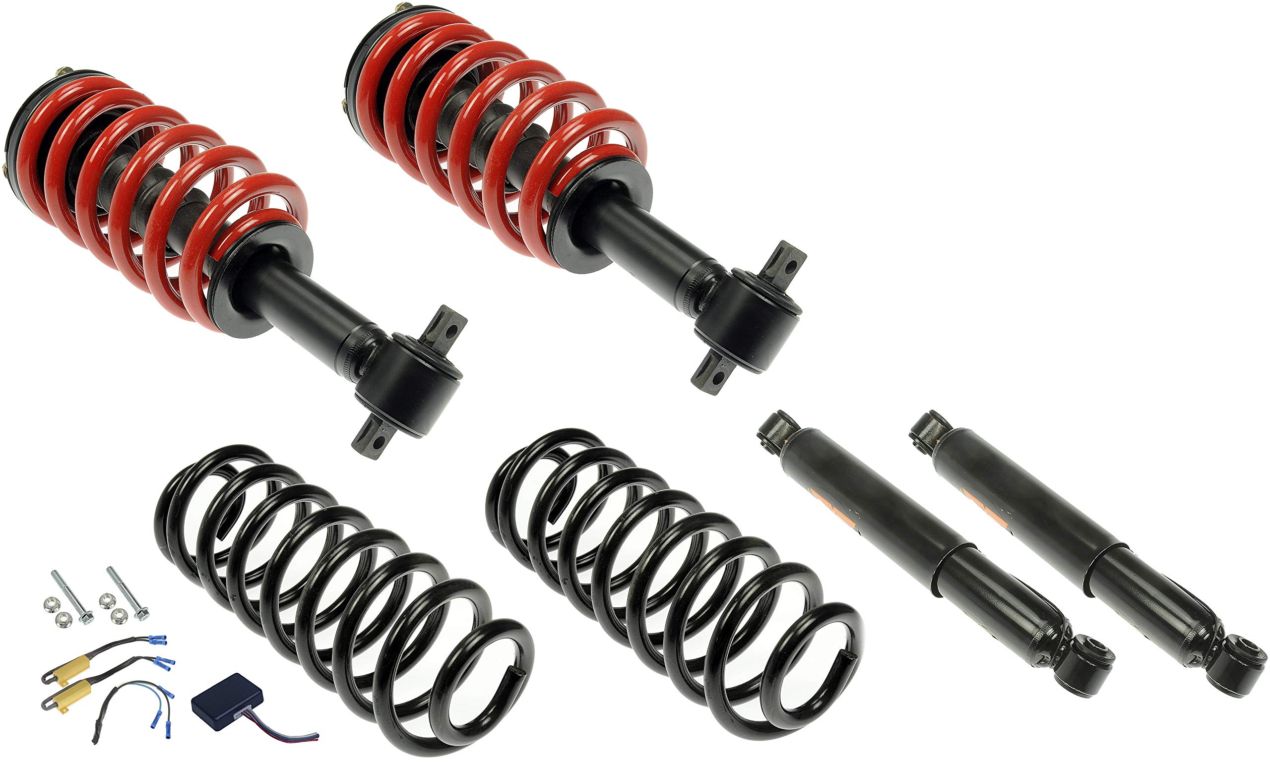 Dorman 949-515 Air Spring to Coil Spring Conversion Kit - Compatible with Cadillac, Chevrolet, GMC Vehicles | Suspension Upgrade for Smoother Ride & Better Handling