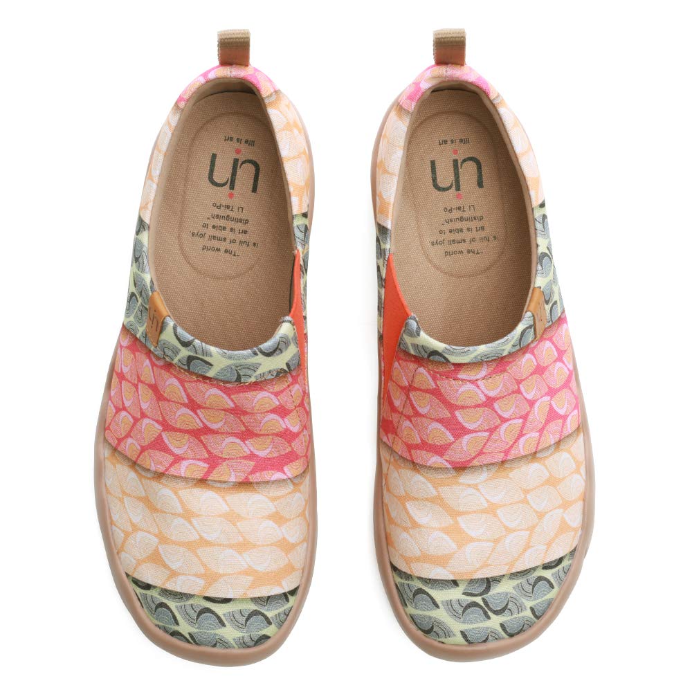 UIN Women's Slip-On Loafers - Lightweight, Breathable & Comfortable Travel Shoes for Walking, Casual Outfits & Everyday Wear