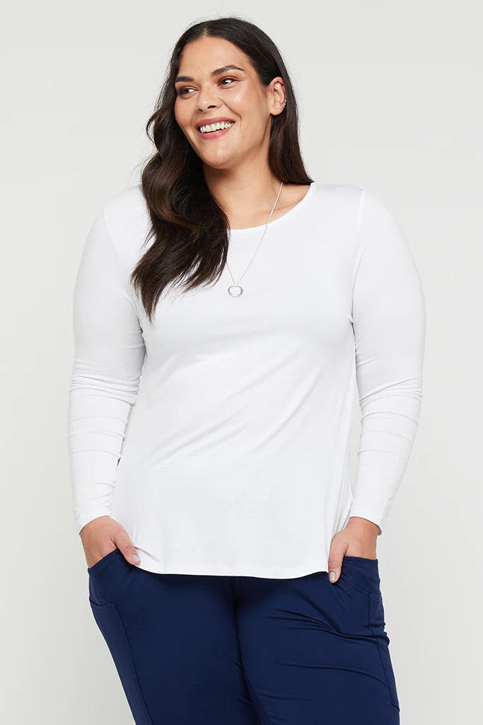 Margot Top Women's White Blouse - Elegant Casual & Office Wear for Everyday Style