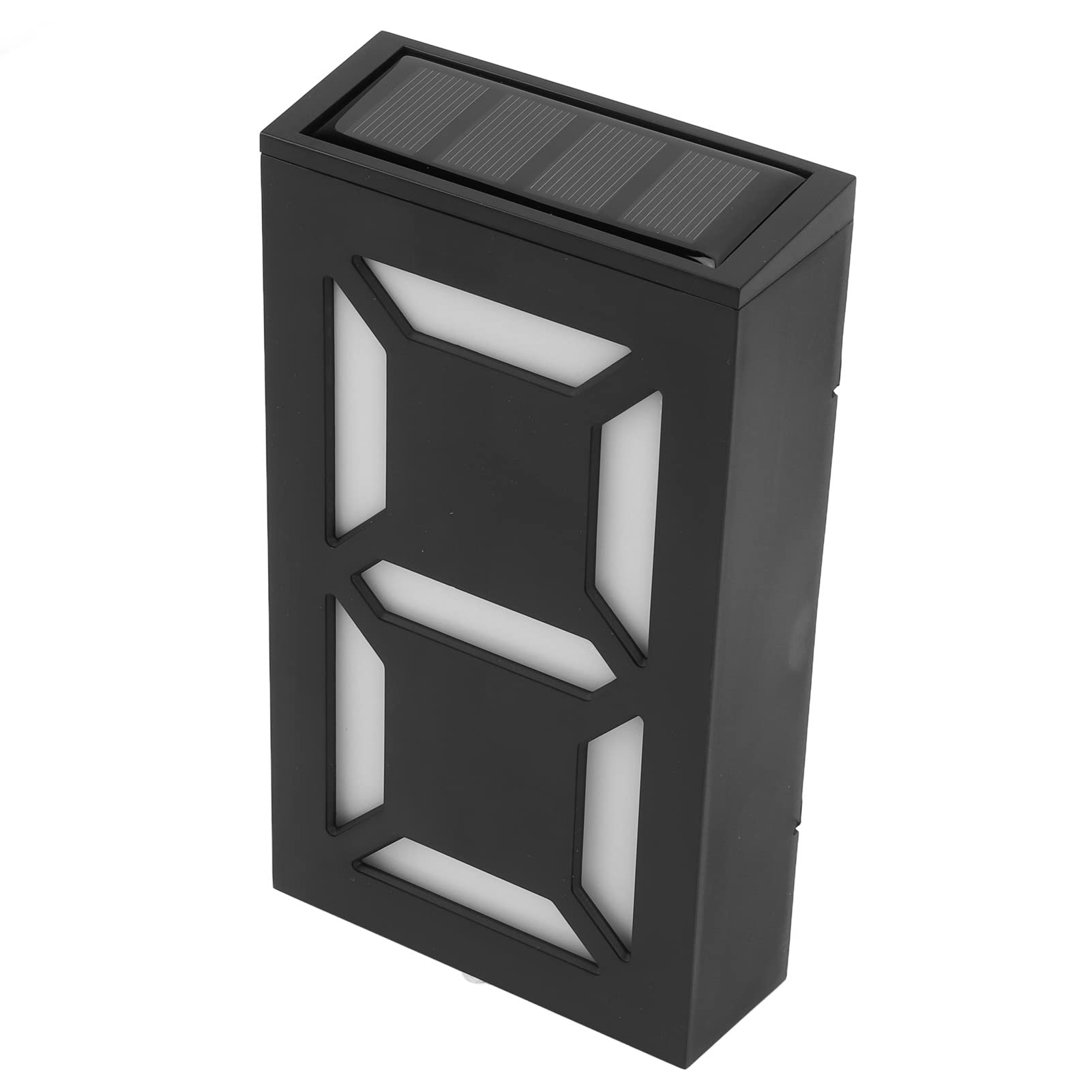 Solar Powered LED House Number Lights - DIY Digital Address Sign with 2 Color Options for Home, Hotel & Store Entrance - Perfect for Nighttime Visibility & Outdoor Address Marking