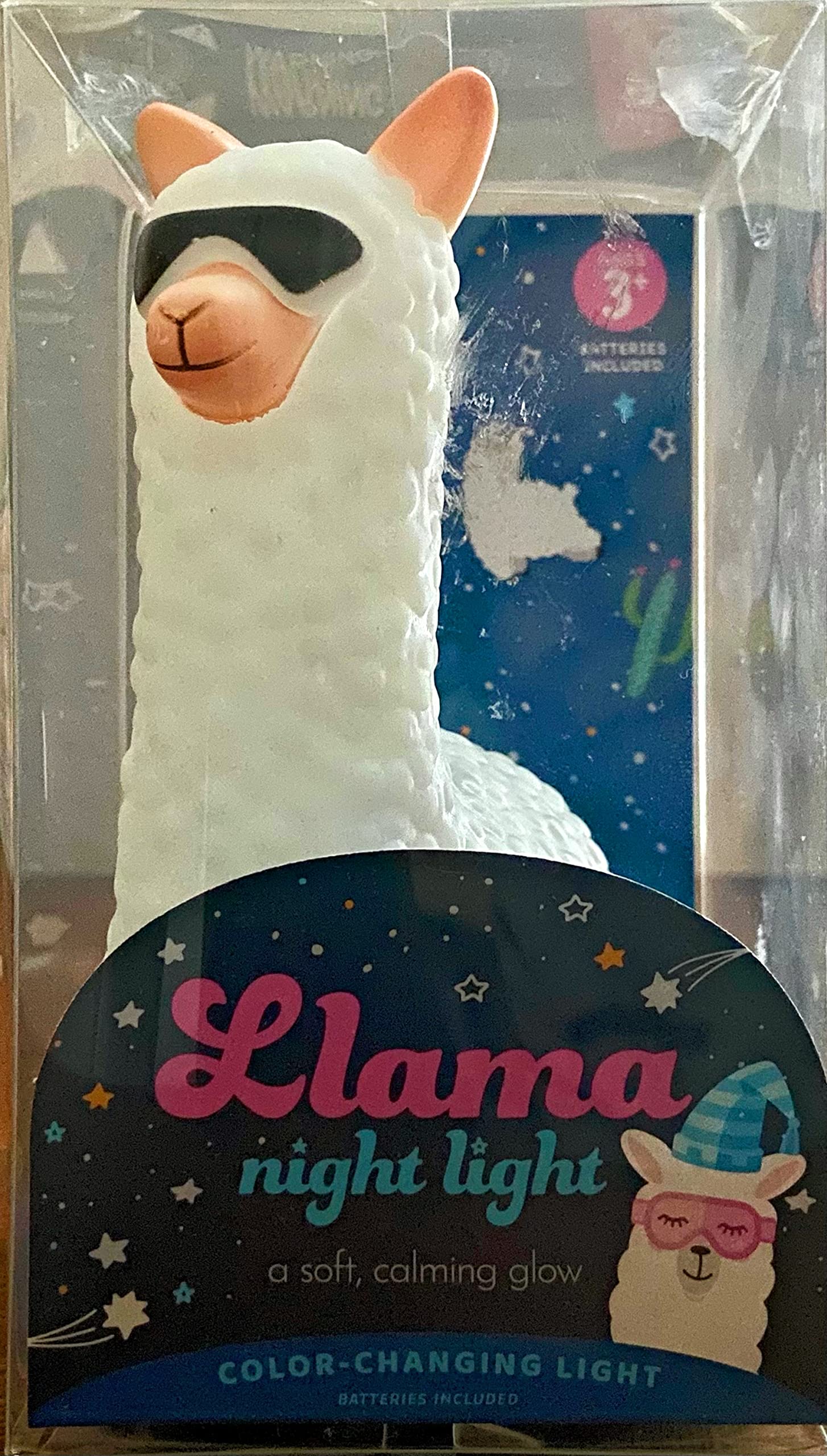 Soft Glow Llama Night Light for Kids - Cute & Soothing Nursery Decor, Bedroom Nightlight for Babies & Toddlers | Perfect for Bedtime, Nursery, Kids Room & Relaxation