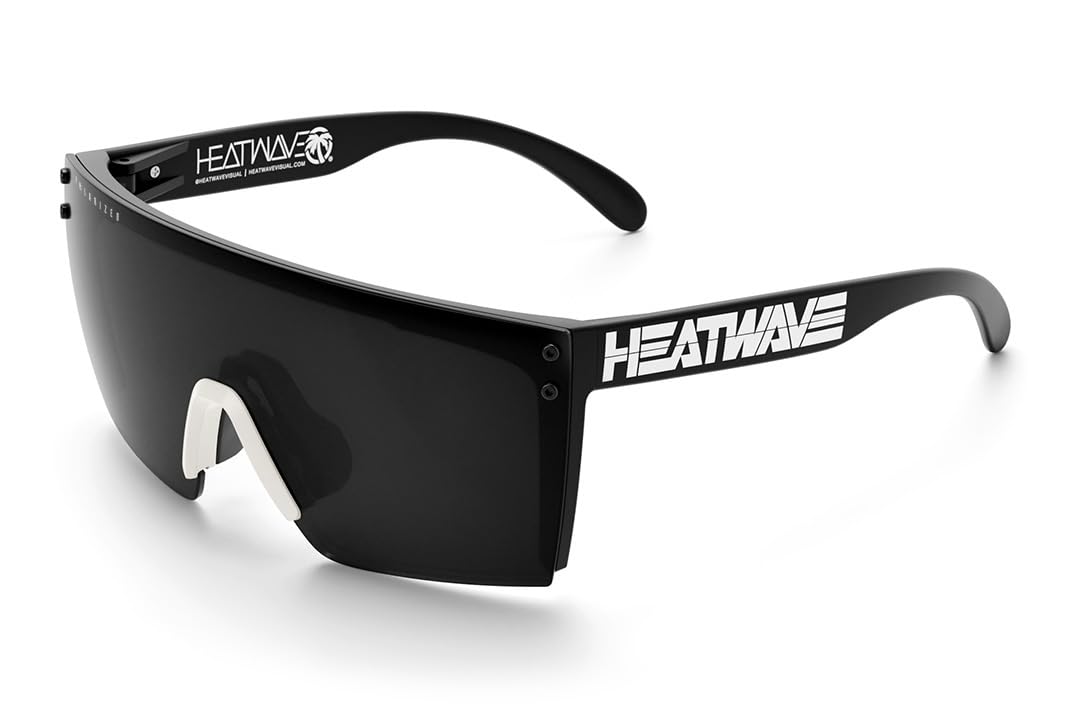 Heat Wave Visual Laser Face Custom Sunglasses - UV Protection, Polarized Lenses for Outdoor Sports & Summer Fashion