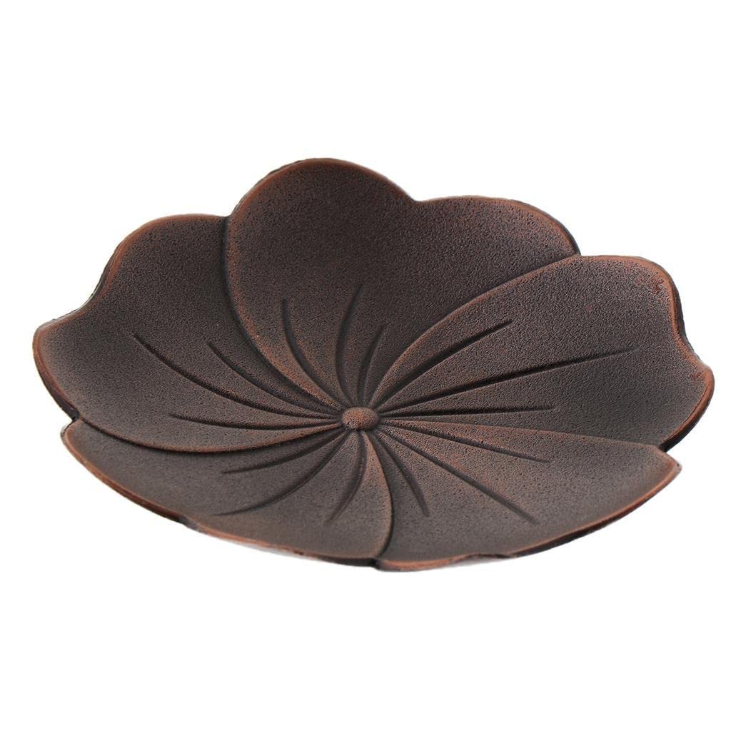Reusable Plum Blossom Drink Coasters Set of 6 - Non-Slip Cup Mats for Tea, Coffee & Beverages - Elegant Red Floral Home Decor for Dining Table, Office Desk & Party Use