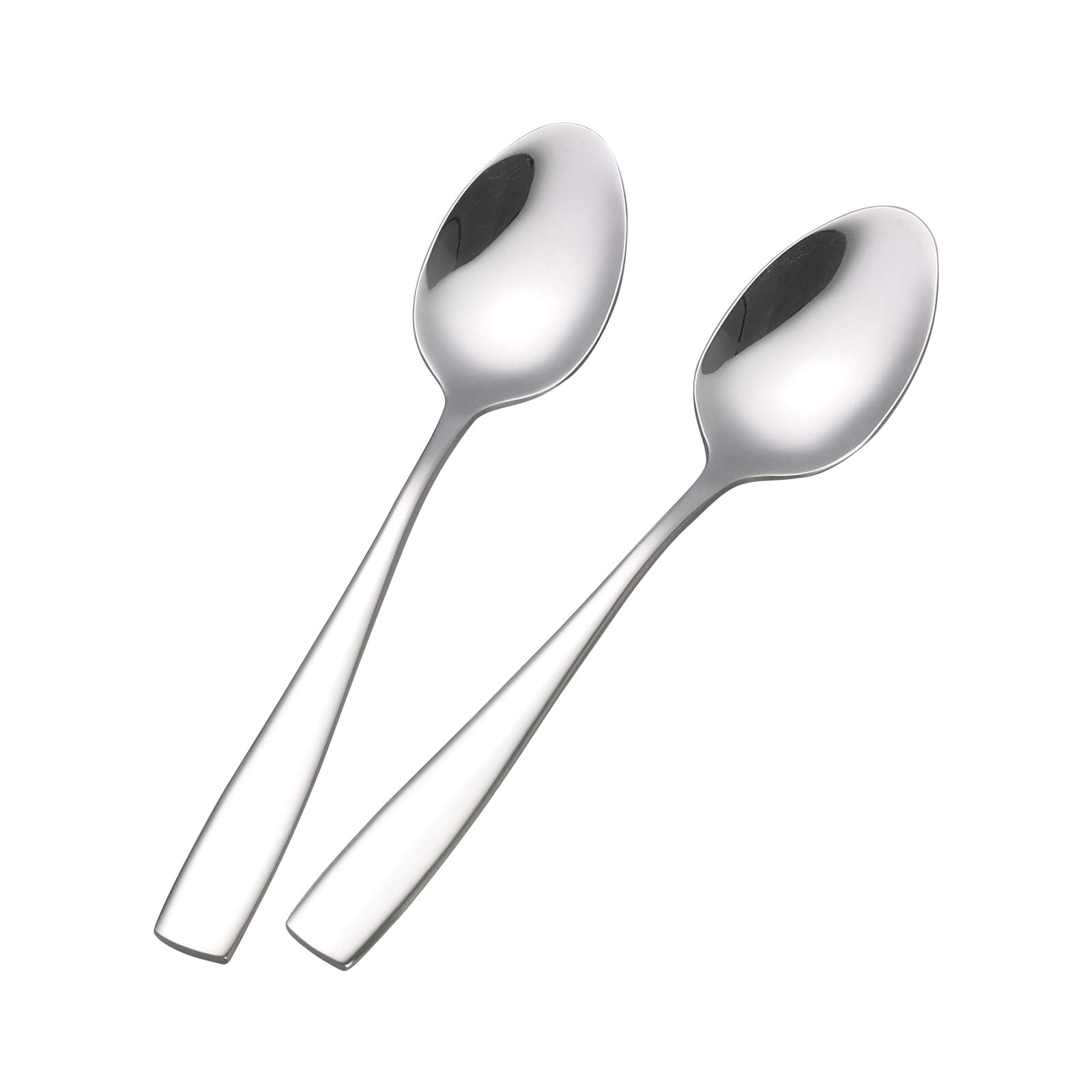 12-Piece Stainless Steel Dinner Spoons Set - Durable & Elegant Flatware for Restaurants, Home Dining, and Outdoor Picnics