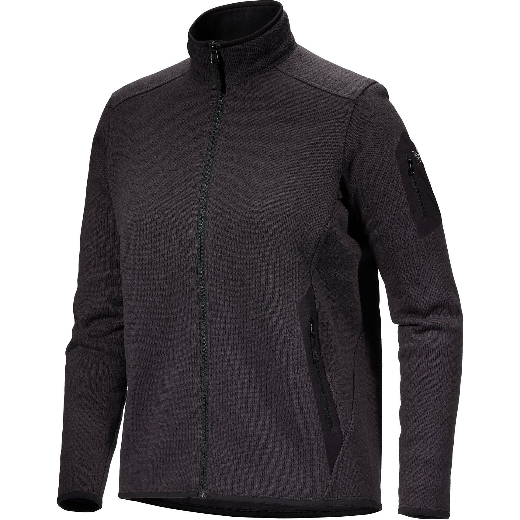 Arc'teryx Women's Covert Cardigan Fleece Jacket - Lightweight Warm Zip-Up Sweater for Hiking, Travel & Outdoor Activities