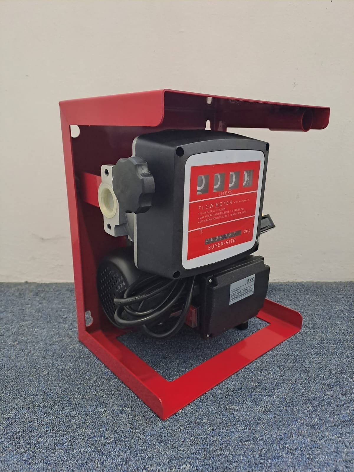 AM 1224BT 230V AC Diesel Fuel Pump Set - 3 Bar Pressure, 1 Inlet/Outlet | Heavy Duty Transfer Pump for Trucks, Boats & Industrial Equipment | Model: YOILP1224BT