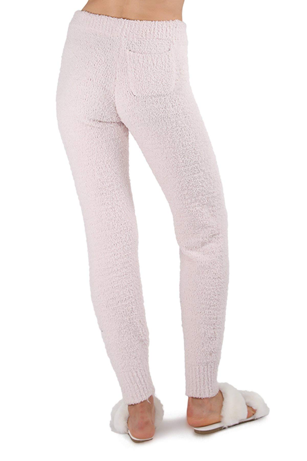 MeMoi Women's Ultra Soft Chenille Jogger Pants with Drawstring Waist - Cozy Lounge Pants for Home, Yoga & Casual Wear
