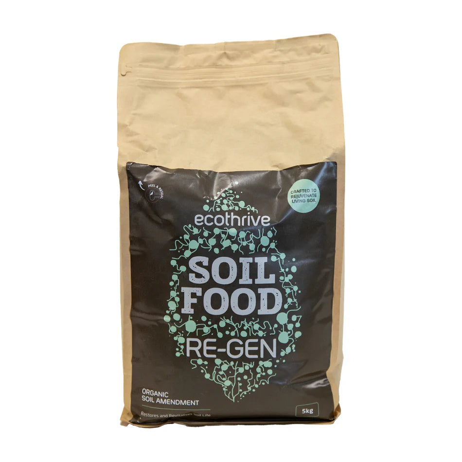 Ecothrive Soil Food - Organic Soil Amendment for Healthy Plants | Boost Growth & Nutrient Uptake for Indoor/Outdoor Gardens