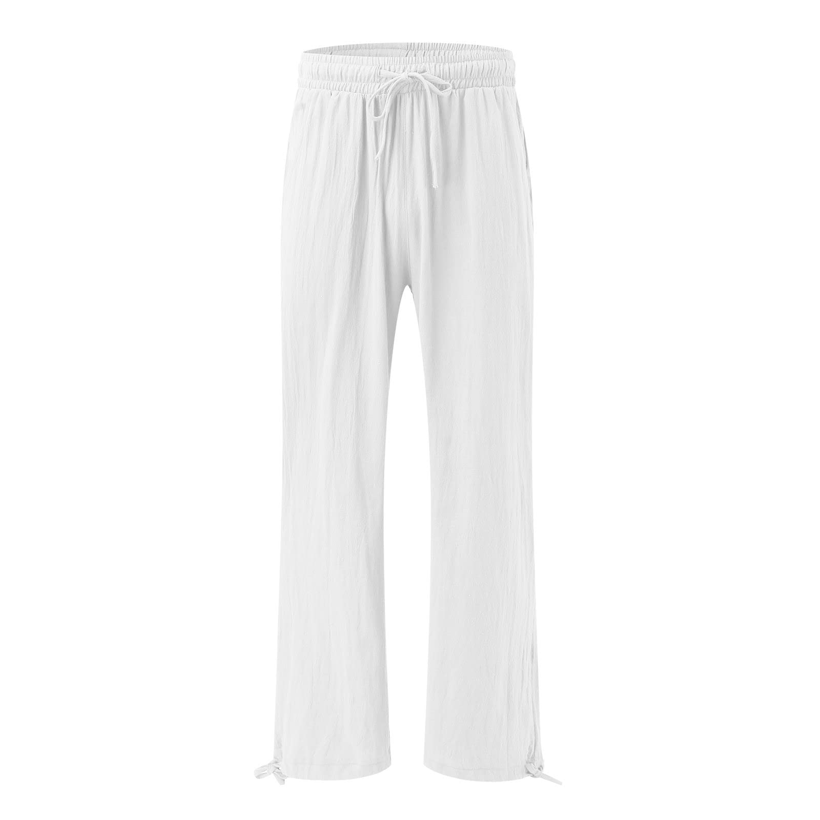 BGFIIPAJG Women's Black Elastic Waist Leggings - Plus Size UK 14 Brown Work Pants, Jogger Shorts & Jumpsuits | Comfortable Office Wear & Casual Outfits