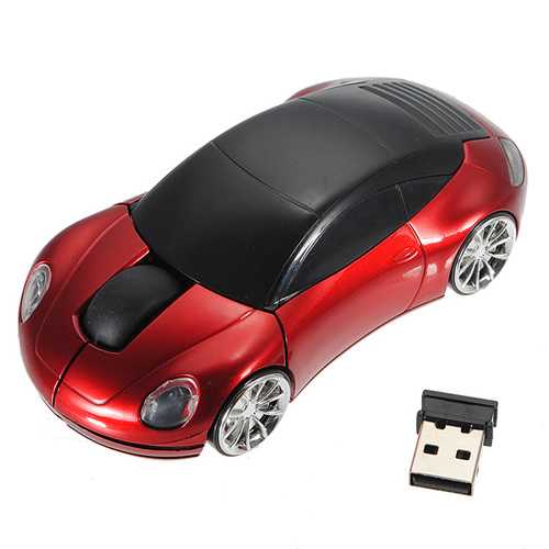 2.4G Wireless Optical Mouse with 1600DPI & 3D Scroll - USB Rechargeable Computer Mouse for Laptop, PC, Mac - Perfect for Office Work, Gaming & Travel Use