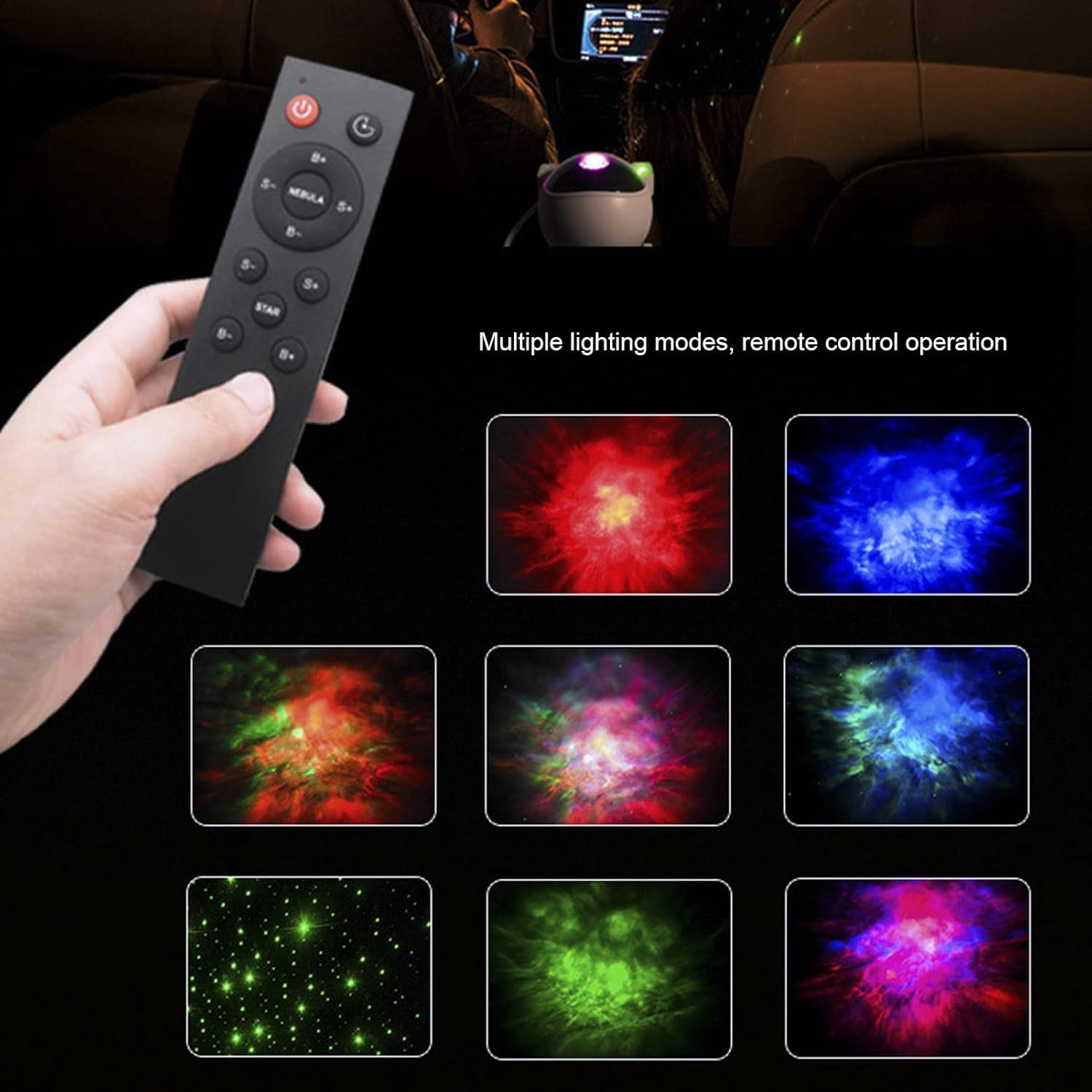 Space Buddy Galaxy Star Projector - Astronaut Night Light with Remote Control & Timer, LED Desk Lamp for Kids & Adults - Perfect for Bedroom Decor, Birthday & Christmas Gifts | Create Stellar Atmosphere for Relaxation, Sleep Aid & Home Theater