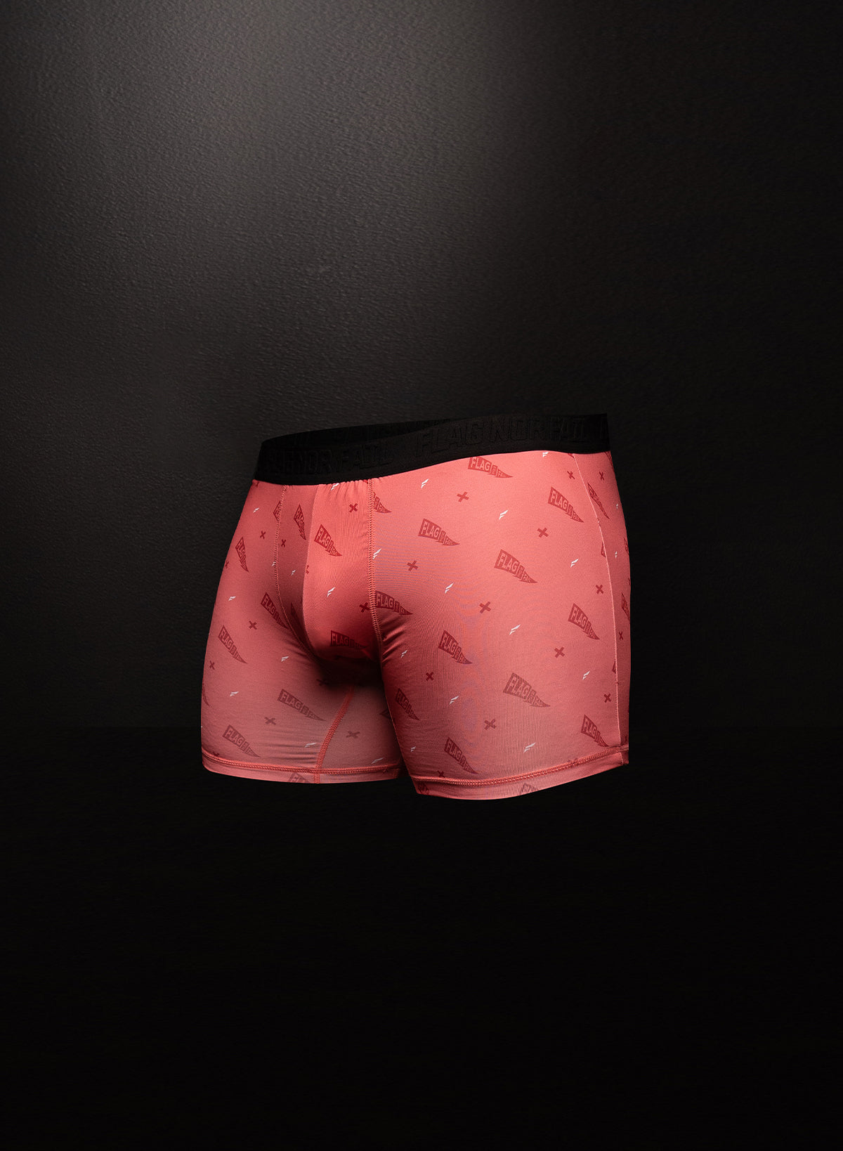 Premium FNF Boxer Briefs for Men - Soft & Breathable Underwear - Comfortable for Daily Wear, Workout & Sports - Salmon Color
