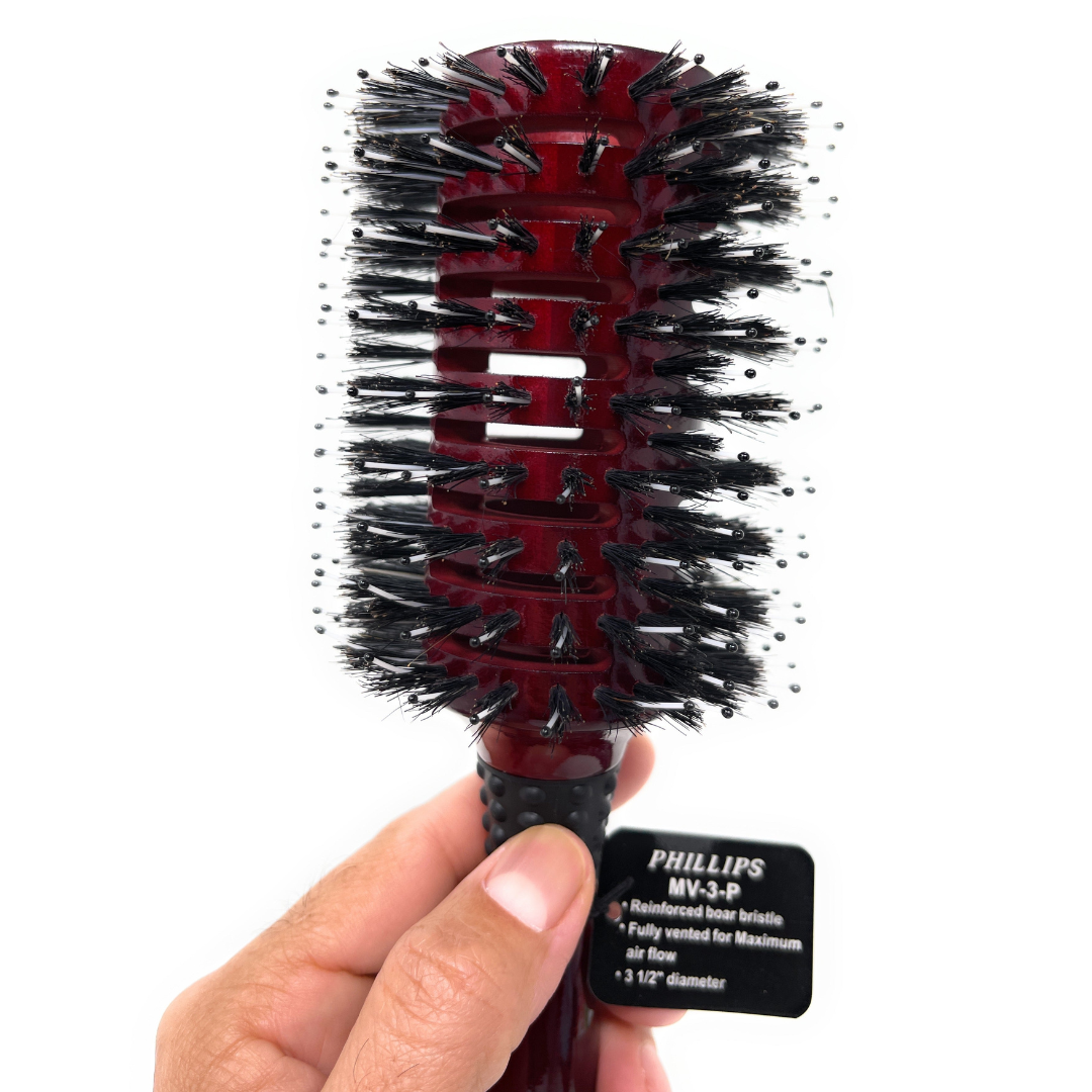 Philips Brush MV 3 P Vent Barrel Hair Brush for Smoothing & Detangling - Perfect for Salon Styling & Home Hair Care