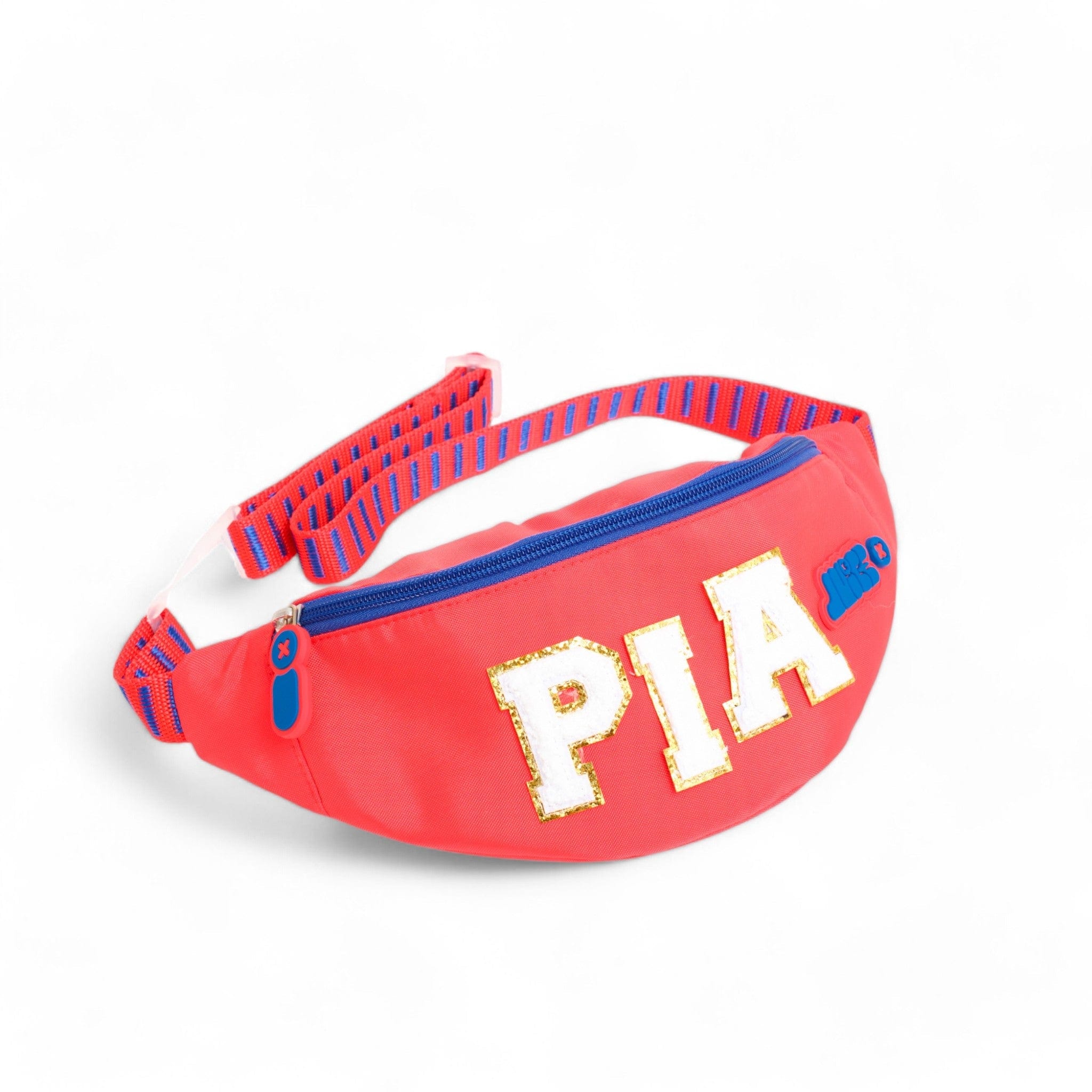 Moji Fanny Pack Waist Bag - Adjustable Strap, Lightweight & Waterproof (Red) - Perfect for Running, Hiking, Travel & Outdoor Activities