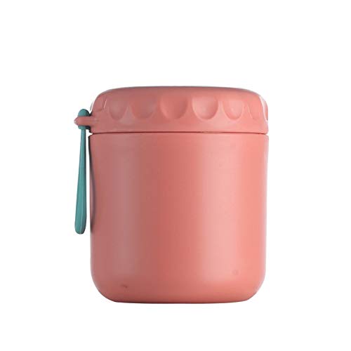 MAJESTE 450ml Stainless Steel Insulated Food Thermos - Leak Proof Thermal Jar for Hot Soup, Coffee & Lunch - Double Wall Vacuum Insulation Keeps Temperature (Color: Blue) - Perfect for Office, School, Picnics & Outdoor Activities