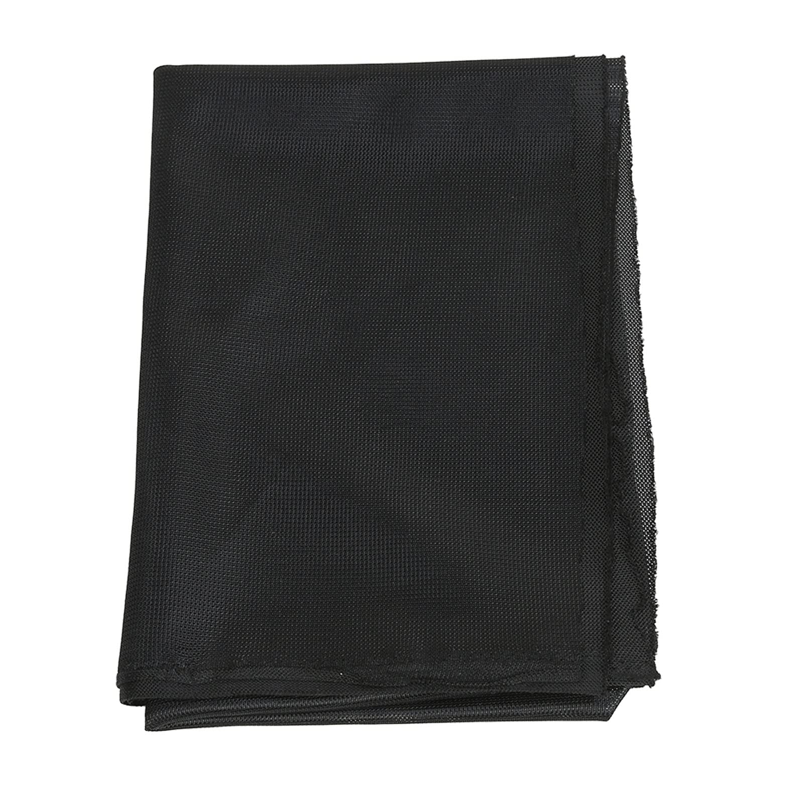 High-Quality Polyester Stereo Speaker Grille Cloth Replacement for Home, Large, and Stage Speakers - Durable Black Fabric for Speaker Housing Repair and DIY Projects