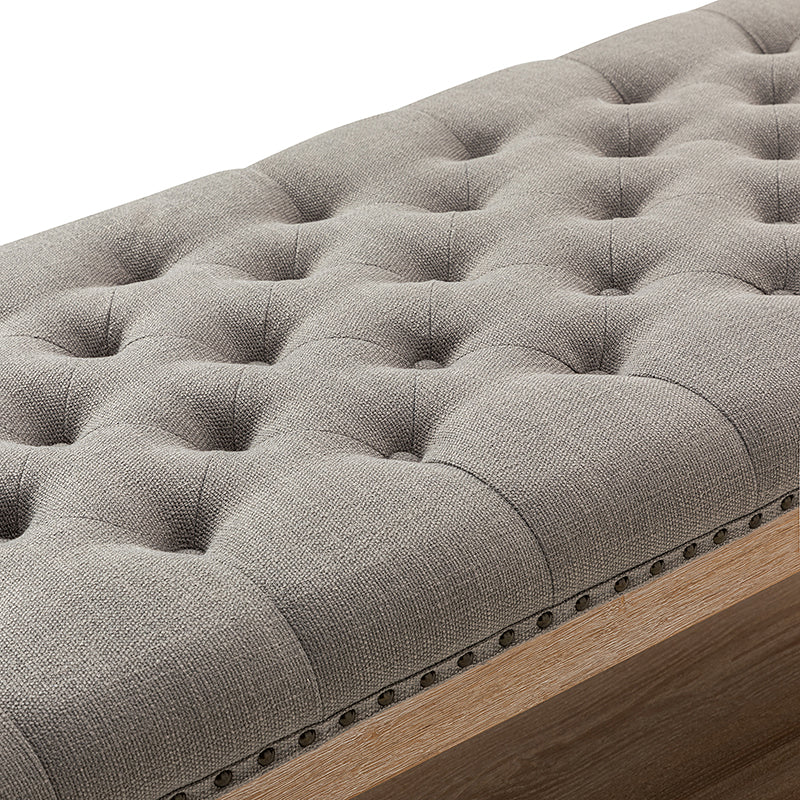 Isaak Upholstered Storage Ottoman Bench with Lift Top - Extra Seating & Hidden Storage for Living Room, Bedroom, or Nursery - Perfect for Blankets, Toys & Home Organization