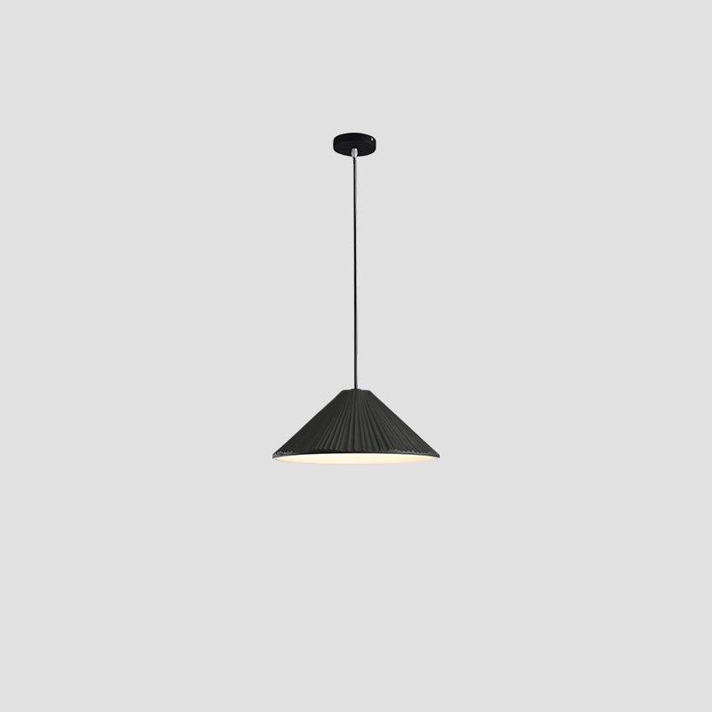 Handmade Resin Pendant Lamp with Hat Design - Boho Chic Ceiling Light for Living Room, Bedroom & Dining Room Decor