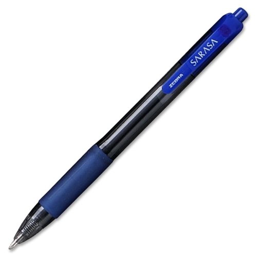 Zebra Sarasa Bold Gel Pen - 1mm Blue Ink for Office & School