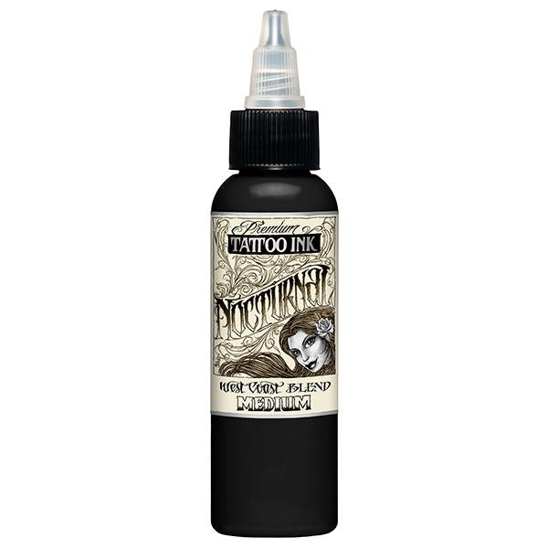 Eternal Nocturnal Medium Gray Wash Ink - Premium Waterproof Calligraphy Ink for Artists & Lettering - Perfect for Brush Pens, Dip Pens, and Art Projects