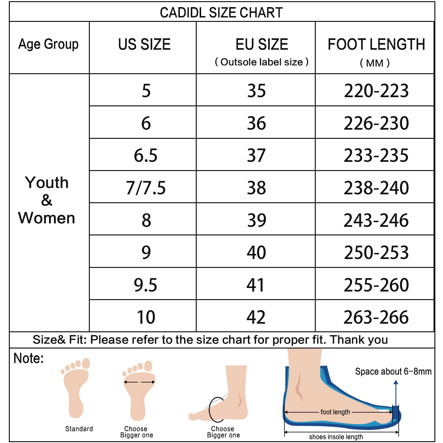 CADIDL Women's White Cheerleading Shoes - Lightweight Dance Shoes for Cheer, Pom, Dance Team & Gymnastics - Perfect for Competitions, Performances & Practice