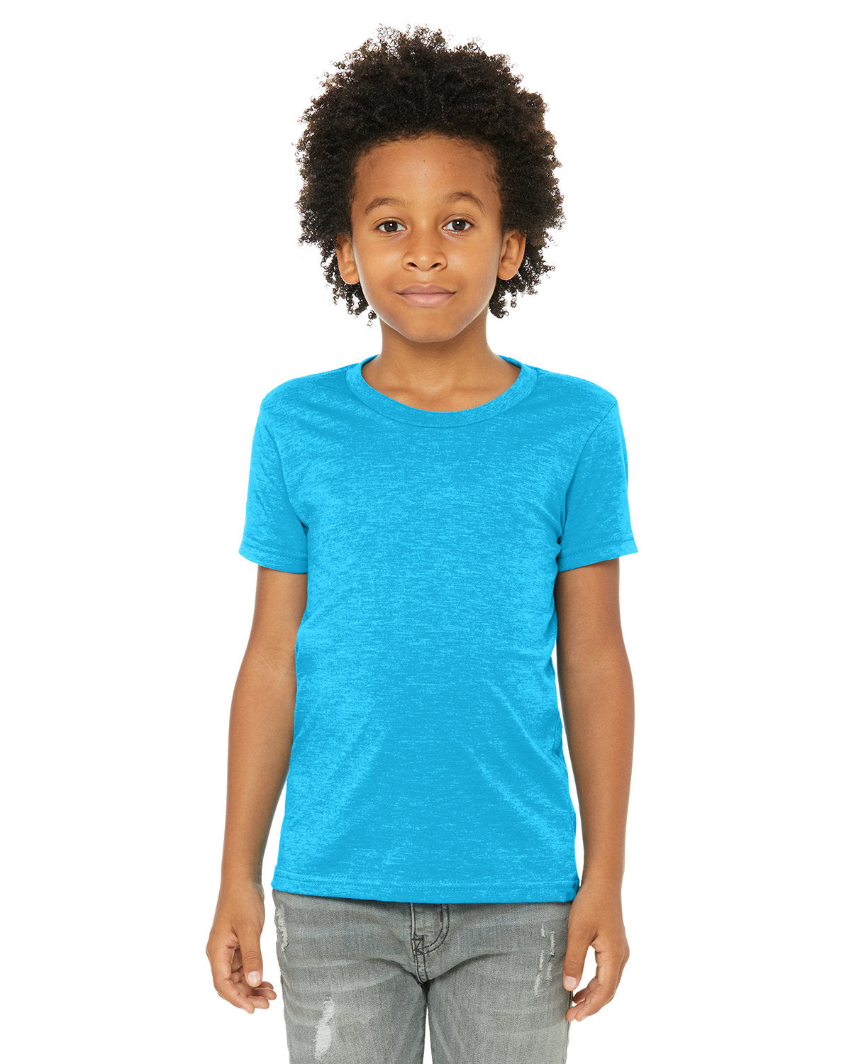 Bella + Canvas 3001Y Youth Jersey T-Shirt - Soft Cotton Short Sleeve Tee for Kids & Teens - Perfect for School, Sports & Casual Wear