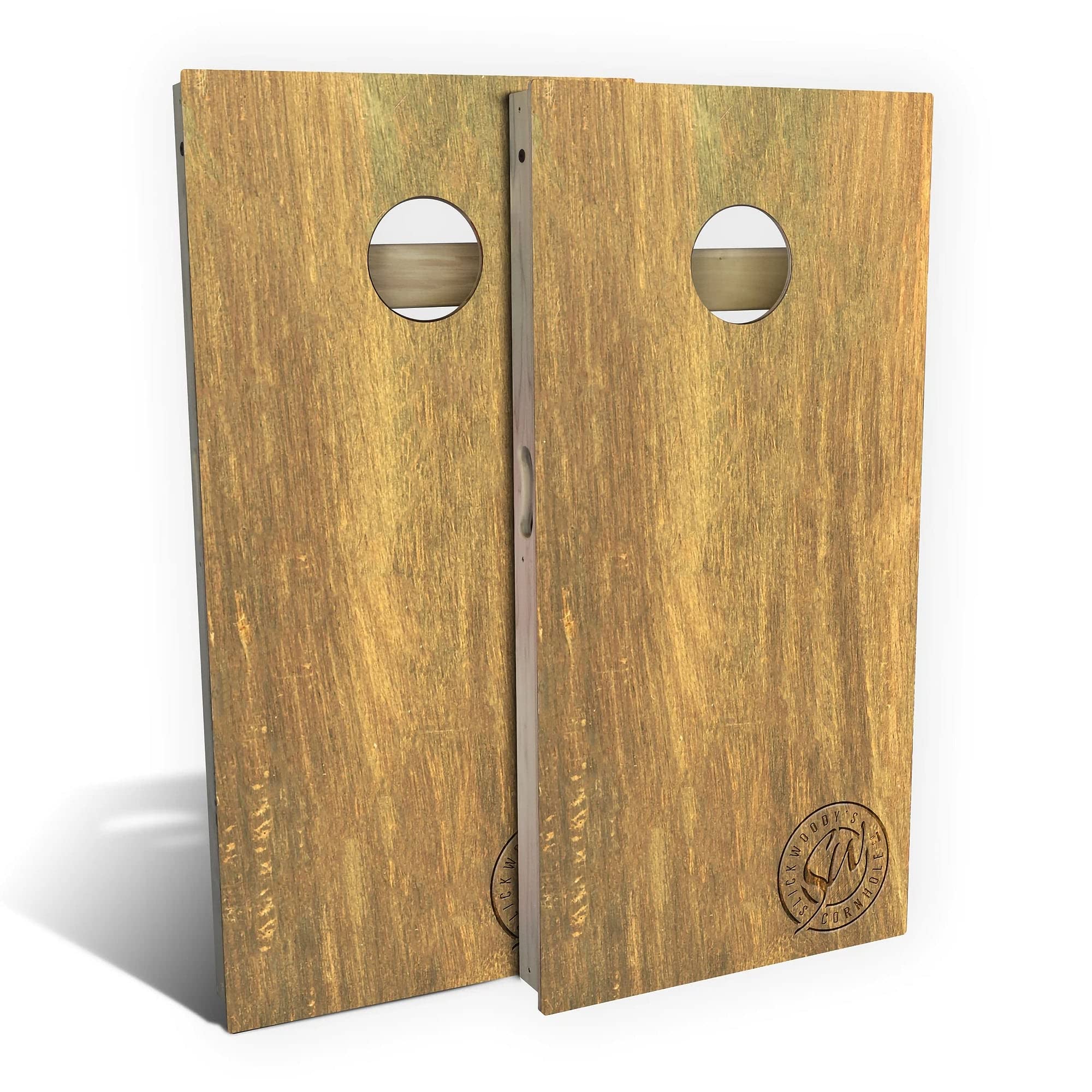 Skip's Garage Premium Siamese Cornhole Board Set - 2 Boards, 8 Bags & Accessories - Choose Your Size - Perfect for Backyard Parties, Tailgating & Outdoor Games