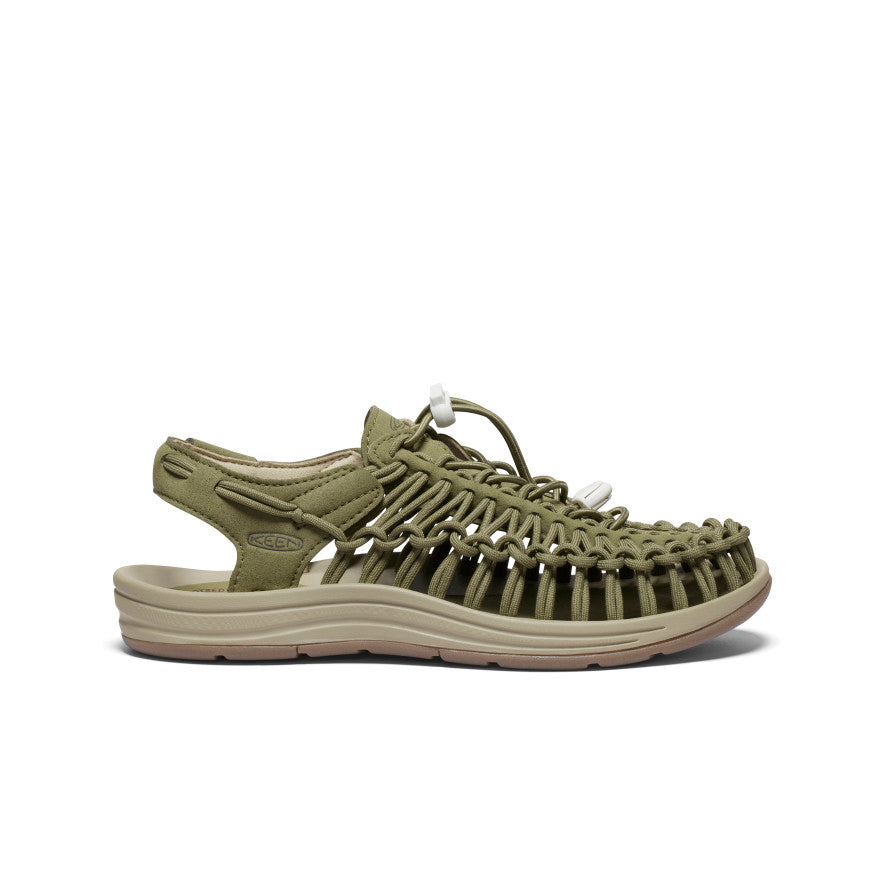 UNEEK Women's Comfortable Sneakers - Martini Olive/Safari Color | Lightweight Walking Shoes for Casual Wear, Travel & Outdoor Activities