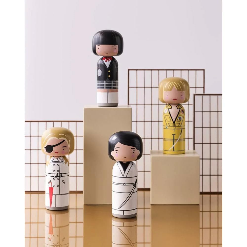 Kill Bill Kokeshi Doll - Elle Driver Gift for Movie Fans