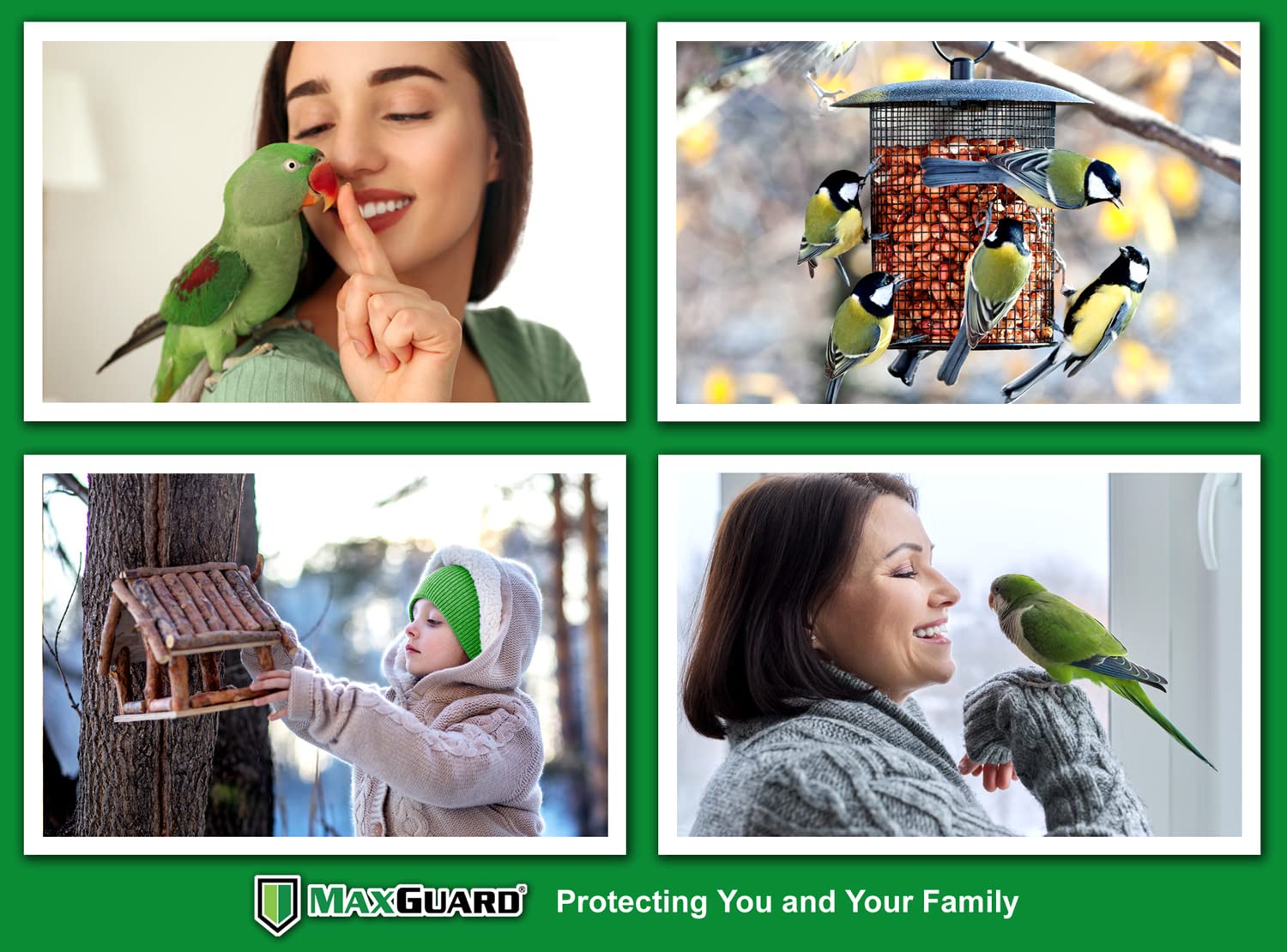 MaxGuard Birdseed Pantry Moth Traps (10 XL Pack) - Extra Strength Pheromone Glue Traps for Moth Control | Non-Toxic, Large Sticky Traps for Bird Seed Storage & Pantry Protection | Effective Moth Killer for Home, Kitchen & Food Storage Areas