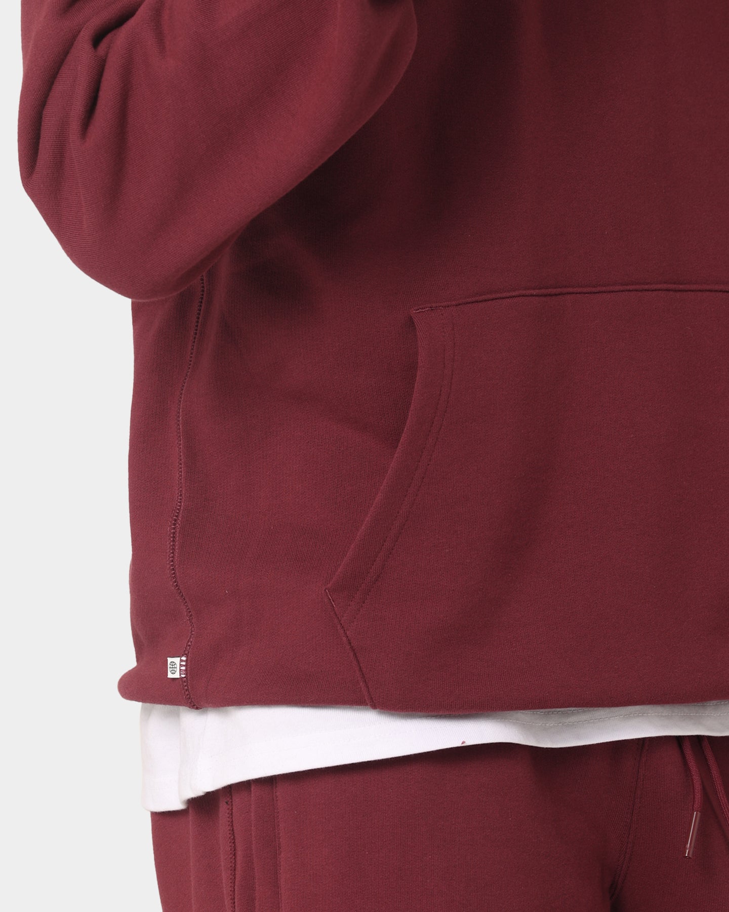 Adidas Originals French Terry Hoodie for Men & Women - Shadow Red | Comfortable Casual Pullover Sweatshirt for Gym, Running & Everyday Wear