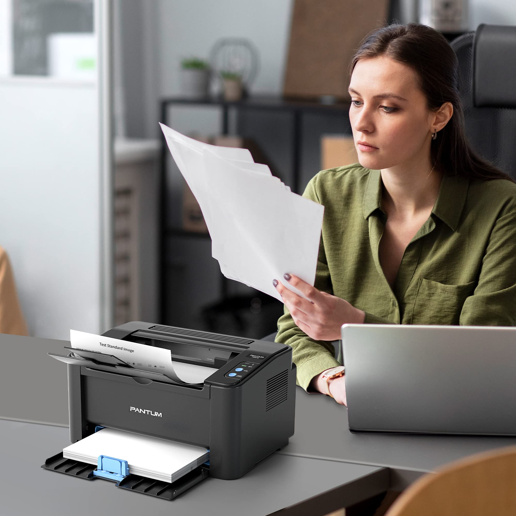 Pantum P2516 Monochrome Laser Printer - USB Only, Single Function Printer for Home, Office & School | Compact Printing Solution for Documents, Homework & Reports