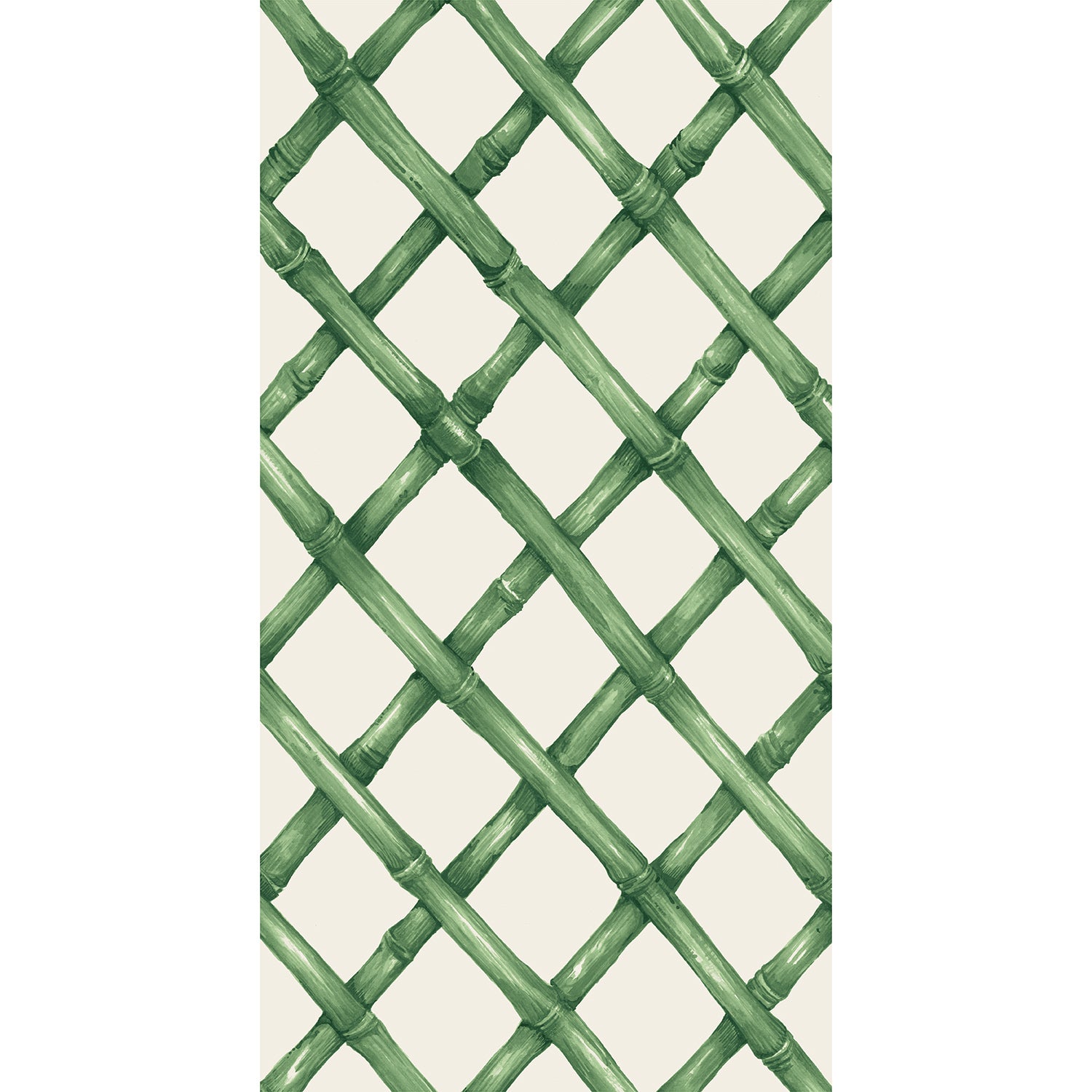 Eco-Friendly Green Lattice Pattern Paper Napkins for Party, Wedding & Dinner - 100% Biodegradable Decorative Guest Napkins