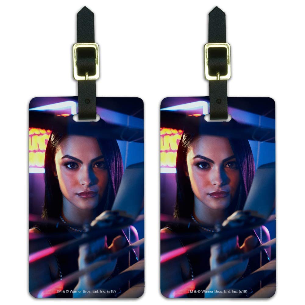 Riverdale Veronica Character Luggage ID Tags - Set of 2 Personalized Suitcase Tags for Carry-On Bags | Travel Accessories for Fans & Gift Ideas