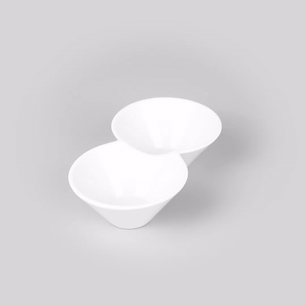 12 oz Round White Porcelain Bowl Set - Pack of 1, 9 x 5 x 2.25 Inches - Perfect for Soup, Cereal, Desserts & Kitchen Serving - Durable Dishwasher Safe Dinnerware