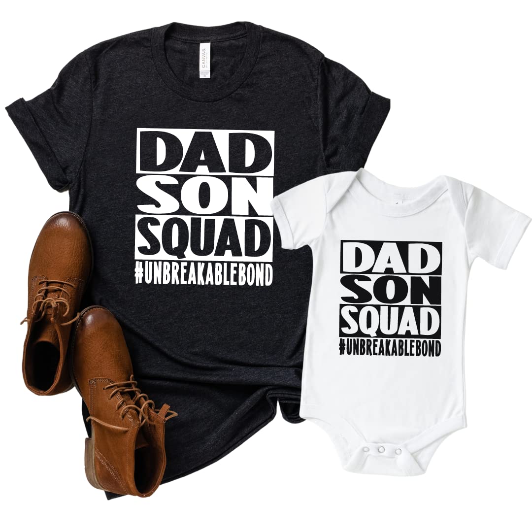 Matching Father Son Shirts - Birthday & Father's Day Gift for New Dads